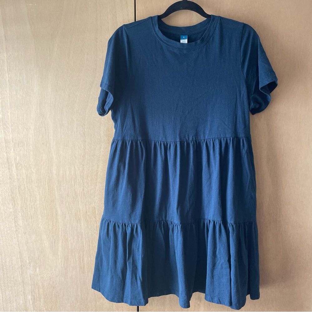 Old Navy | blue t shirt dress